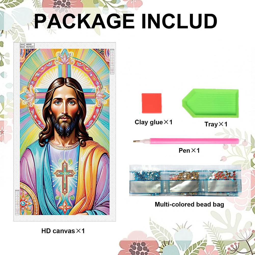 Mary Jesus Religion - Special Shaped Drill Diamond Painting 40*70CM