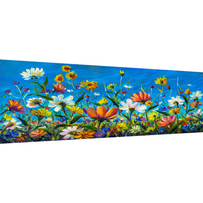 Beautiful Flowers - Full Round Drill Diamond Painting 100*40CM
