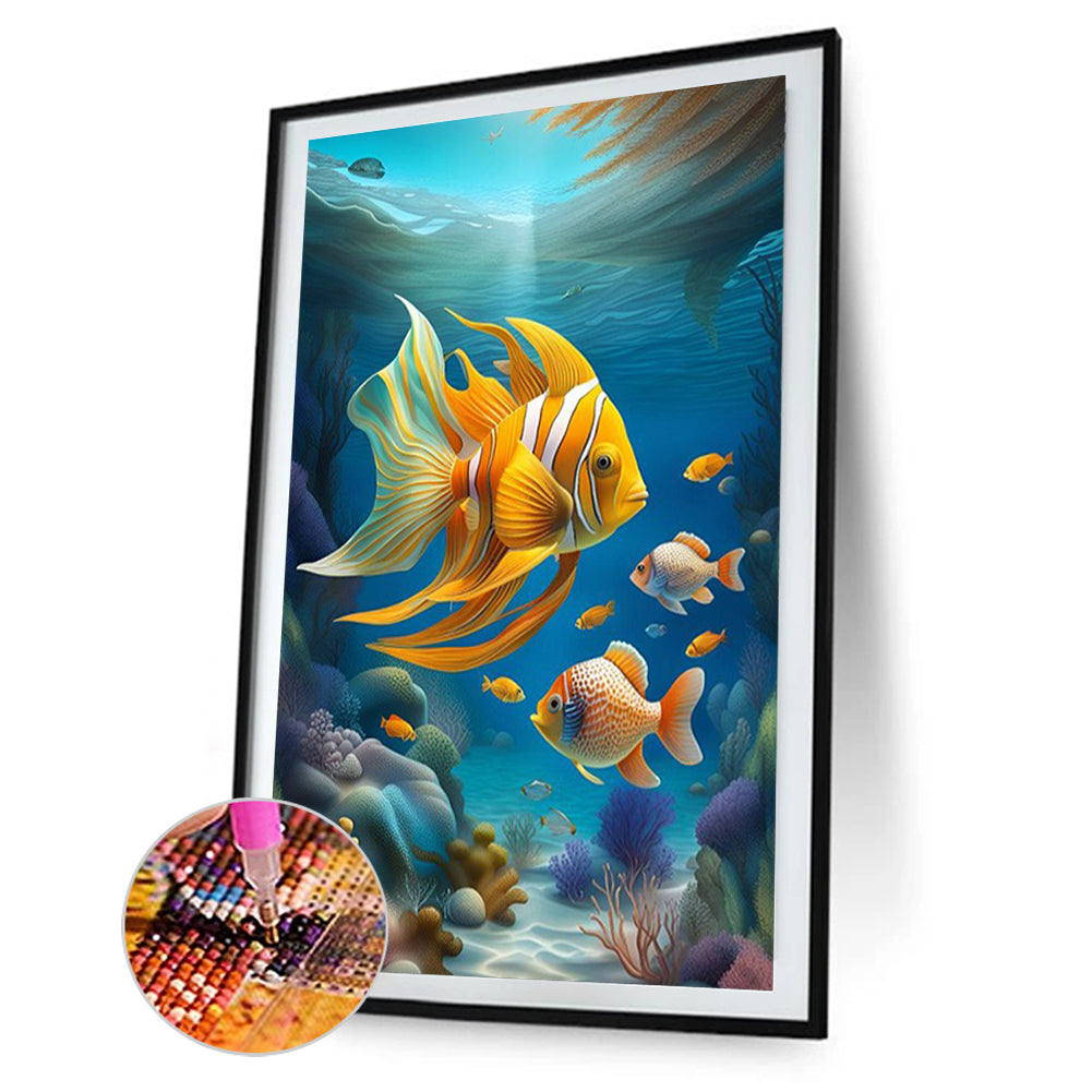 Marine Life - Full Round Drill Diamond Painting 45*60CM