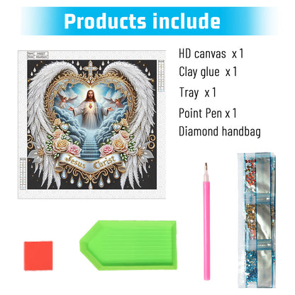 Our Lady Of Jesus - Special Shaped Drill Diamond Painting 40*40CM