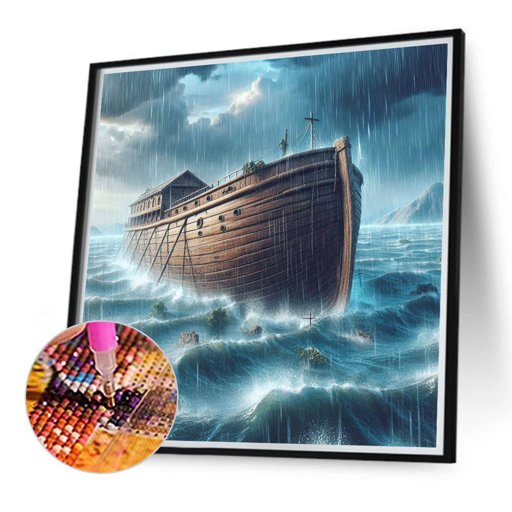 Jesus Cross Faith - Full Round Drill Diamond Painting 40*40CM