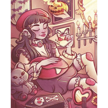 Halloween Girl - Full Square Drill Diamond Painting 45*60CM