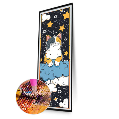 Cat - Full Square Drill Diamond Painting 30*90CM