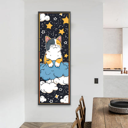 Cat - Full Square Drill Diamond Painting 30*90CM