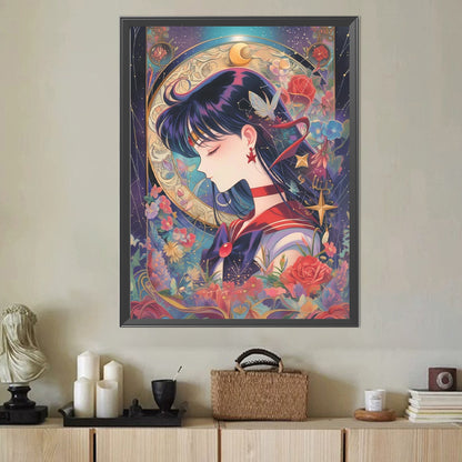 Hino Rei - Full Round Drill Diamond Painting 40*50CM