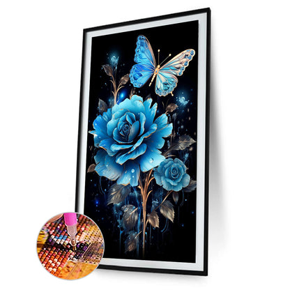 Fantasy Flowers - Full Round Drill Diamond Painting 40*65CM