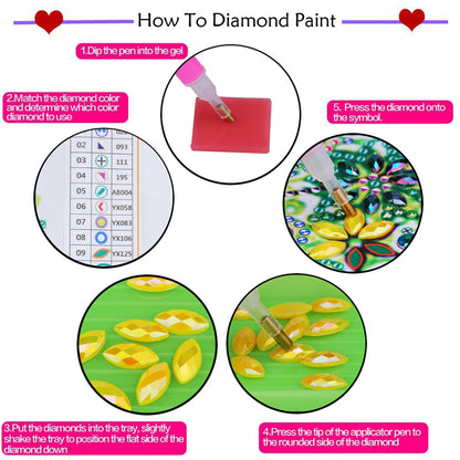 Fox - Special Shaped Drill Diamond Painting 30*30CM