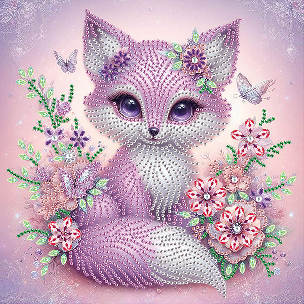 Fox - Special Shaped Drill Diamond Painting 30*30CM