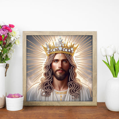 Our Lady Of Jesus - Special Shaped Drill Diamond Painting 30*30CM