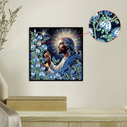 Our Lady Of Jesus - Special Shaped Drill Diamond Painting 30*30CM