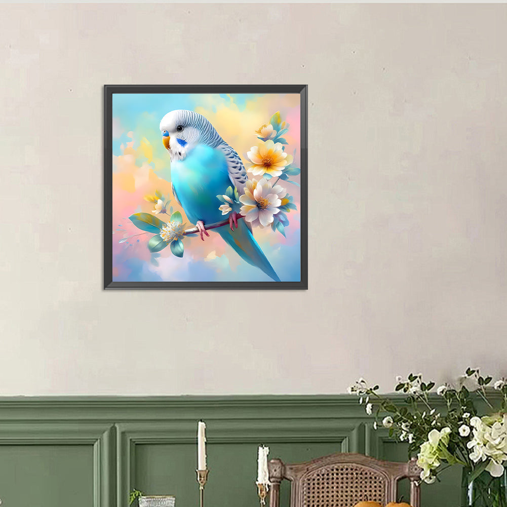 Parrot - Full Round Drill Diamond Painting 40*40CM