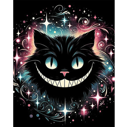 Black Cat - Full Round Drill Diamond Painting 40*50CM