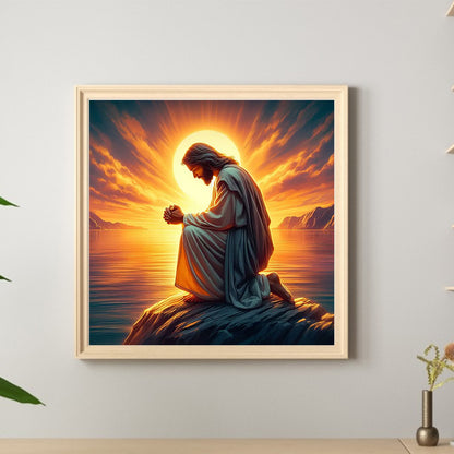 Religious Jesus - Full Round Drill Diamond Painting 50*50CM