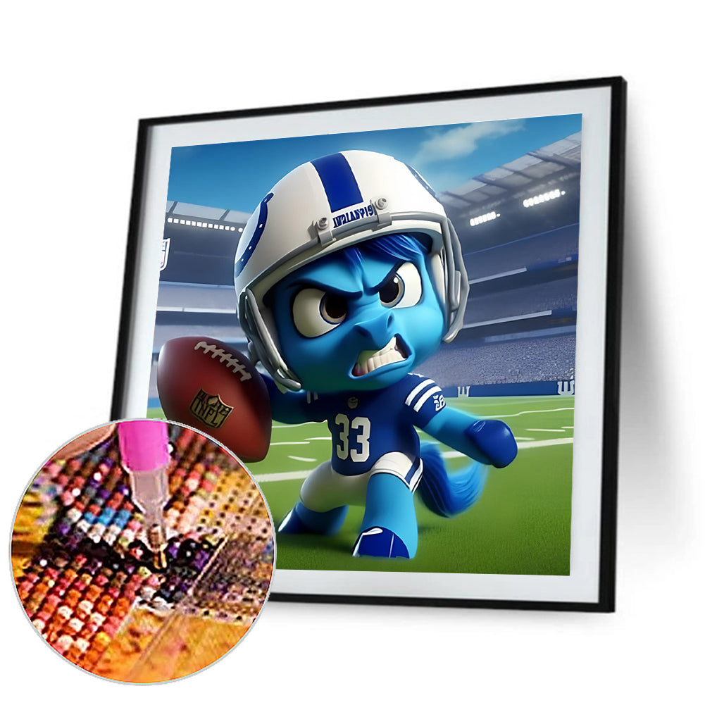 Indianapolis Colts - Full Round Drill Diamond Painting 45*45CM