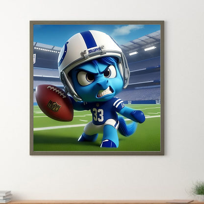 Indianapolis Colts - Full Round Drill Diamond Painting 45*45CM