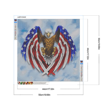 American Eagle - Full Round Drill Diamond Painting 50*50CM