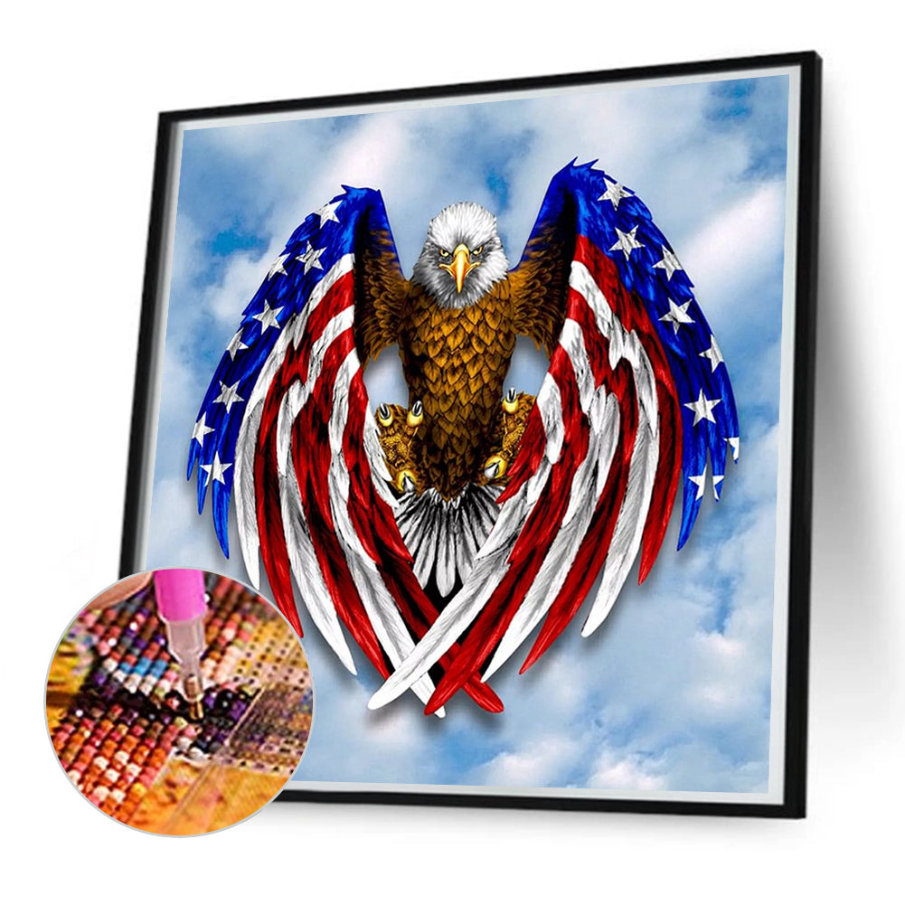 American Eagle - Full Round Drill Diamond Painting 50*50CM