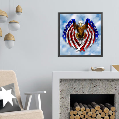 American Eagle - Full Round Drill Diamond Painting 50*50CM