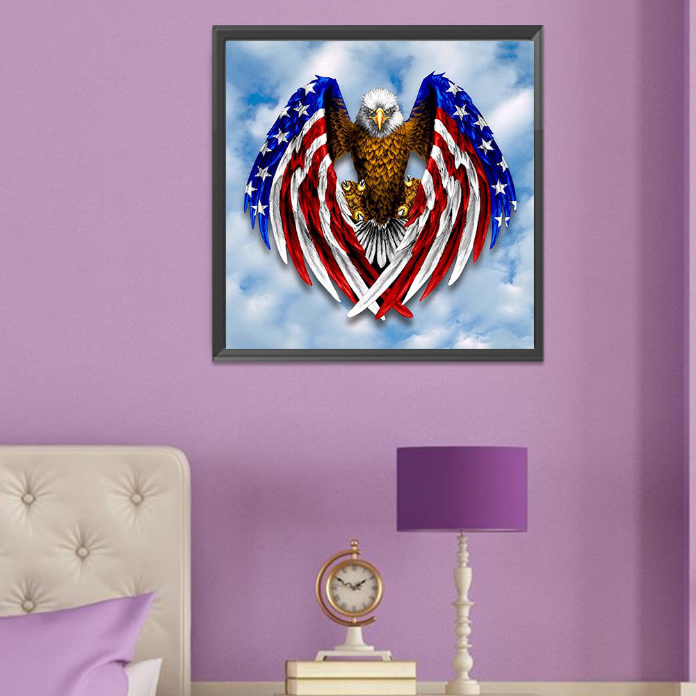 American Eagle - Full Round Drill Diamond Painting 50*50CM