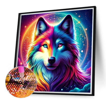 Wolf - Full Round Drill Diamond Painting 40*40CM