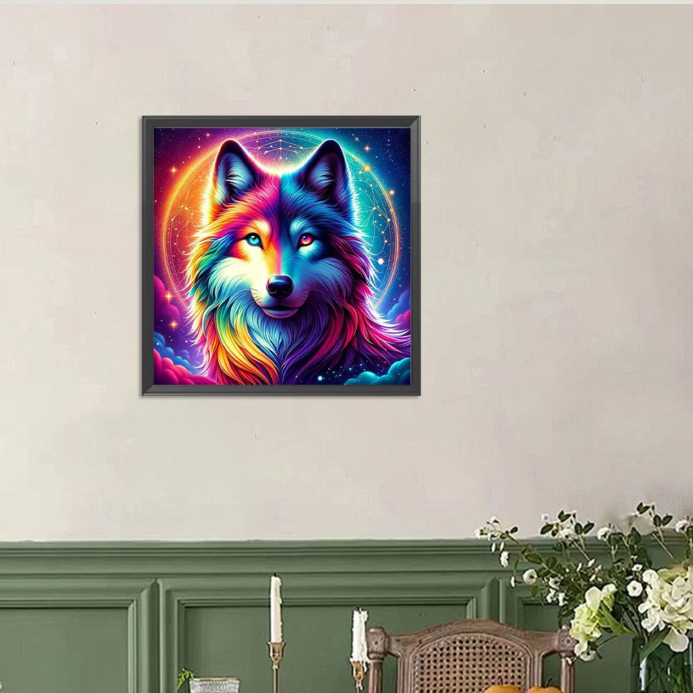 Wolf - Full Round Drill Diamond Painting 40*40CM