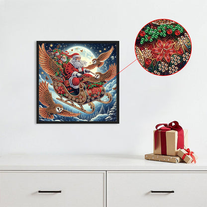 Santa Claus - Special Shaped Drill Diamond Painting 30*30CM