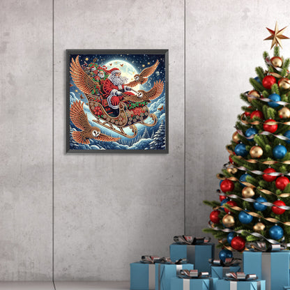 Santa Claus - Special Shaped Drill Diamond Painting 30*30CM