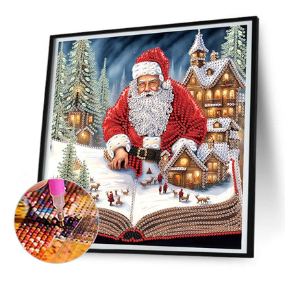 Santa Claus - Special Shaped Drill Diamond Painting 30*30CM