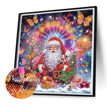 Santa Claus - Special Shaped Drill Diamond Painting 30*30CM