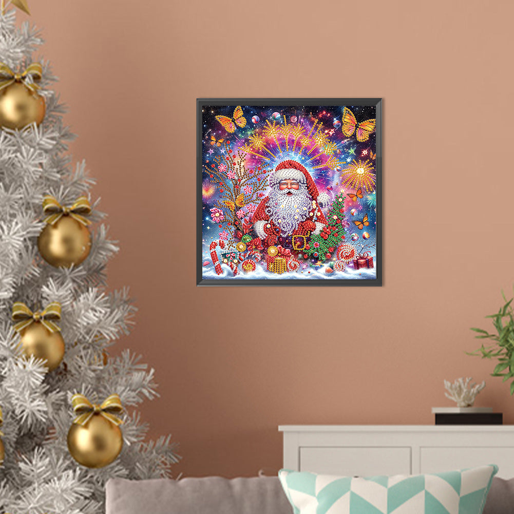 Santa Claus - Special Shaped Drill Diamond Painting 30*30CM