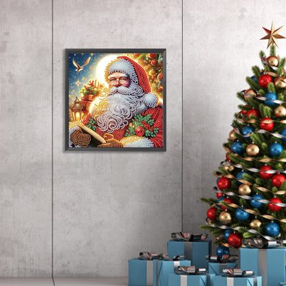 Santa Claus - Special Shaped Drill Diamond Painting 30*30CM