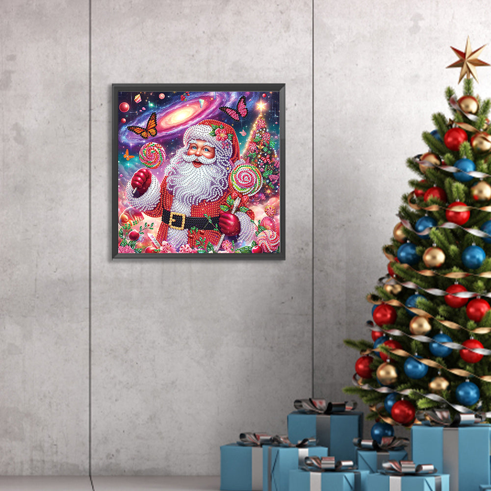 Santa Claus - Special Shaped Drill Diamond Painting 30*30CM