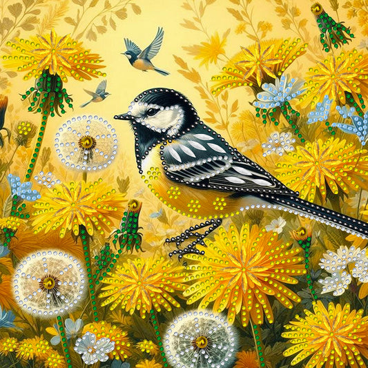 Birdsong And Flowers - Special Shaped Drill Diamond Painting 30*30CM