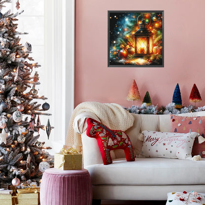 Christmas Tree Lights - Full AB Square Drill Diamond Painting 30*30 CM