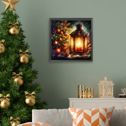 Christmas Tree Lights - Full AB Square Drill Diamond Painting 30*30 CM