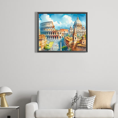 Colosseum - Full Square Drill Diamond Painting 50*40CM