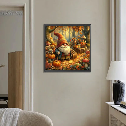 Autumn Goblin - Full Round Drill Diamond Painting 30*30CM