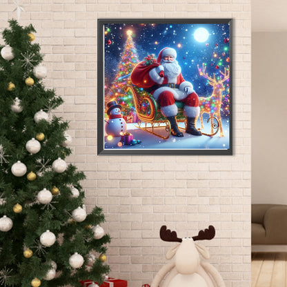 Santa Claus - Full Round Drill Diamond Painting 40*40CM