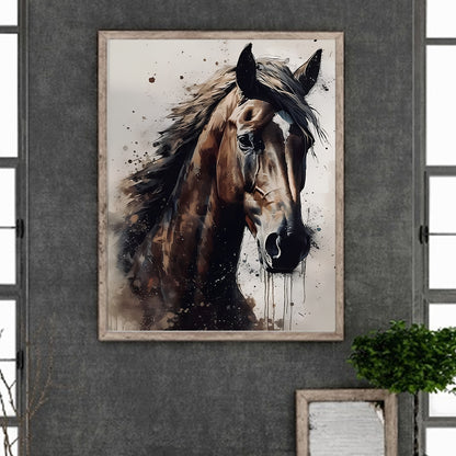 Horse - Full Round Drill Diamond Painting 40*50CM