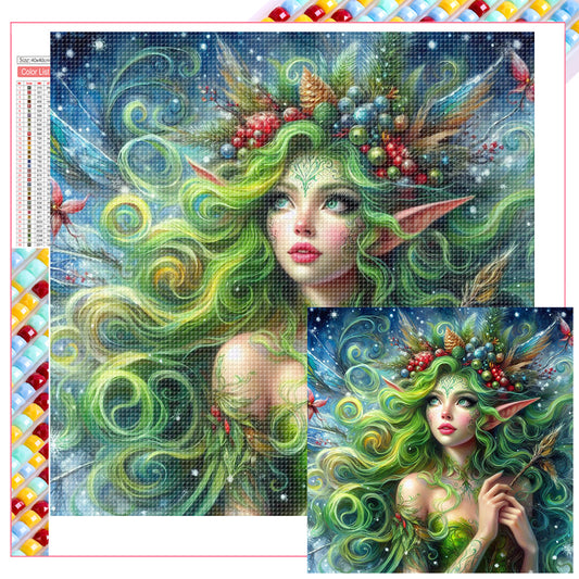 Elf - Full Square Drill Diamond Painting 40*40CM