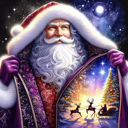 Santa Claus - Full Square Drill Diamond Painting 40*40CM