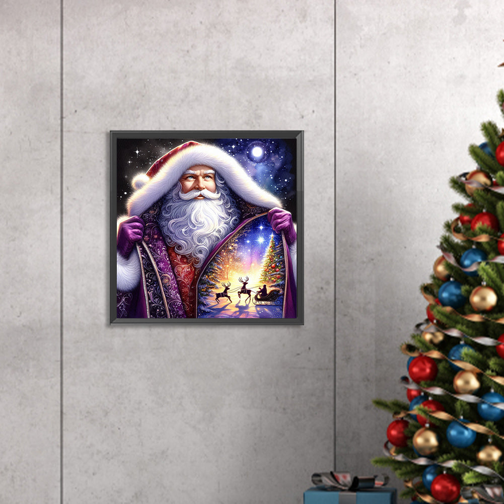 Santa Claus - Full Square Drill Diamond Painting 40*40CM