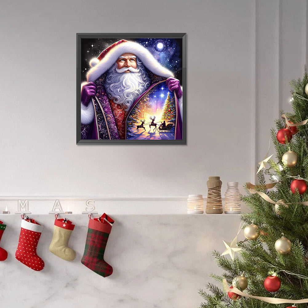 Santa Claus - Full Square Drill Diamond Painting 40*40CM