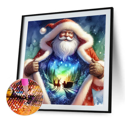 Santa Claus - Full Square Drill Diamond Painting 40*40CM