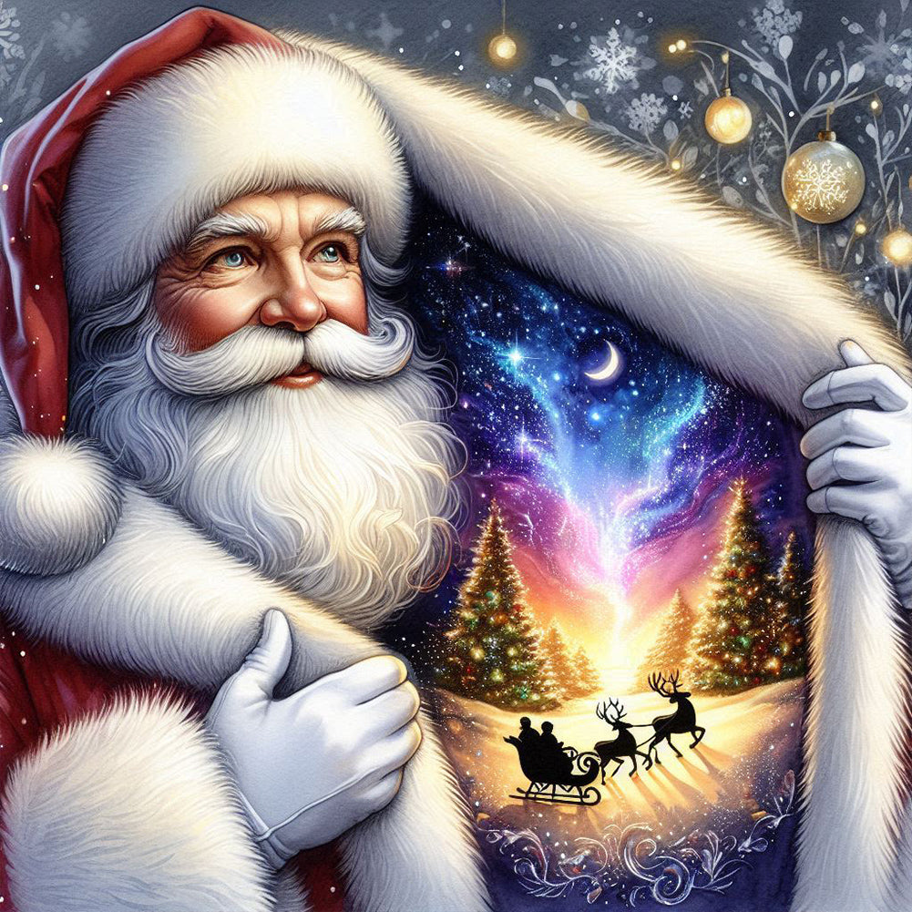 Santa Claus - Full Square Drill Diamond Painting 40*40CM