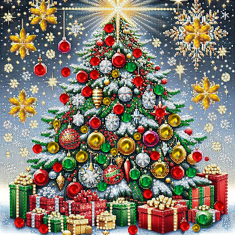 Celebrate Christmas - Special Shaped Drill Diamond Painting 30*30CM