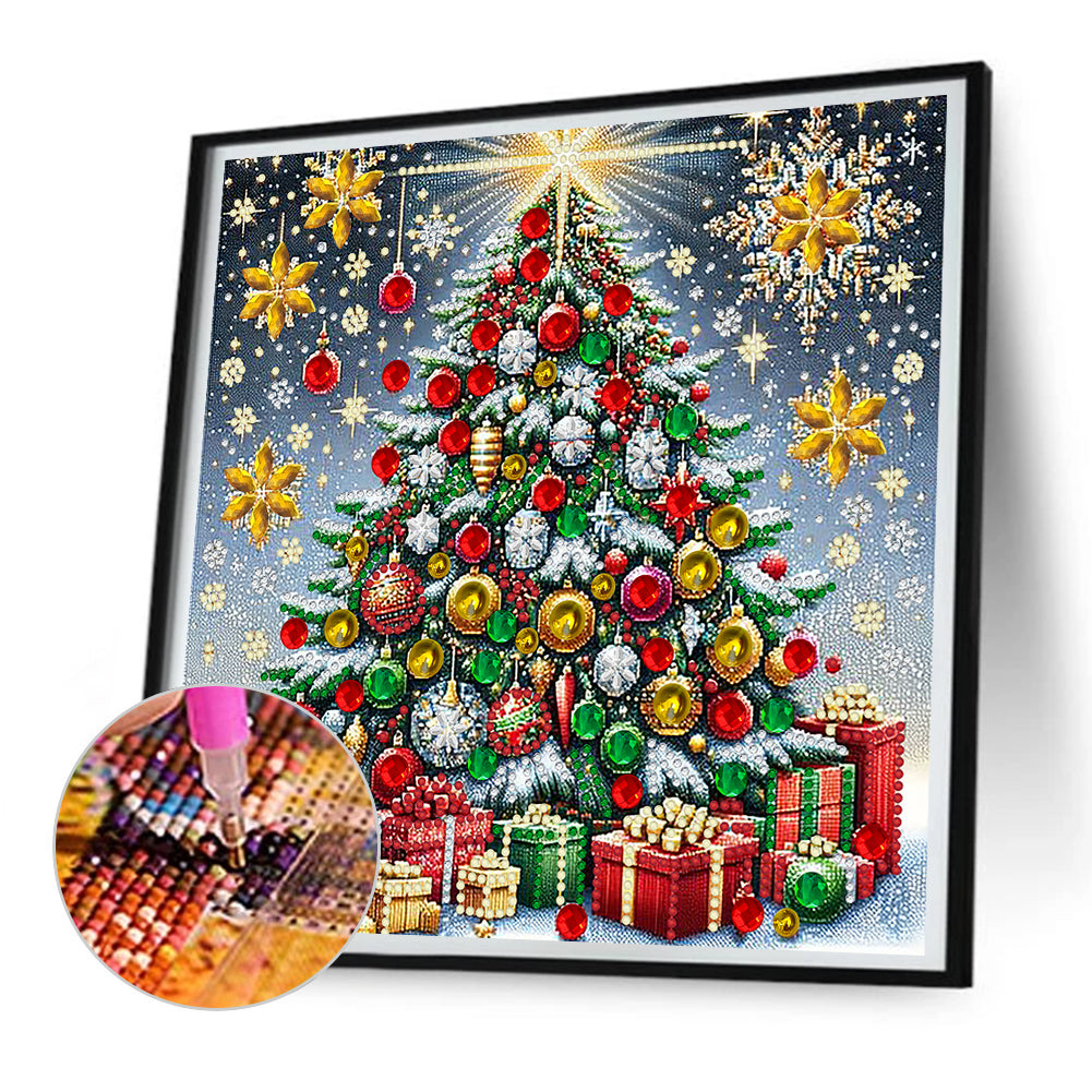 Celebrate Christmas - Special Shaped Drill Diamond Painting 30*30CM