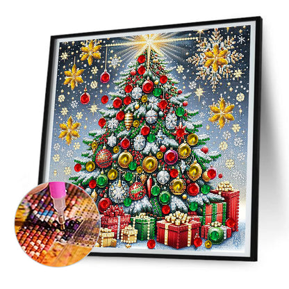 Celebrate Christmas - Special Shaped Drill Diamond Painting 30*30CM