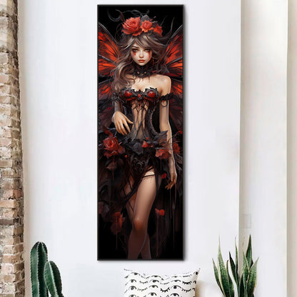 Dark Angel - Full Round Drill Diamond Painting 30*90CM