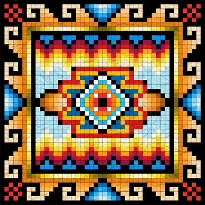 Traditional Eye Mosaic - Full Square Drill Diamond Painting 30*30CM
